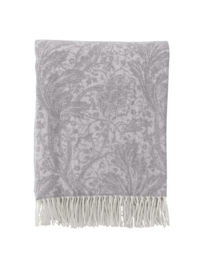 Klippan plaid merino cashmere Arcadia grijs - William Morris