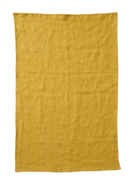 Klippan 100% Linnen 50x70cm Kitchen Towel Mustard  - per 2