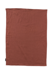 Klippan 100% Linnen 50x70cm Kitchen Towel Roest  - per 2