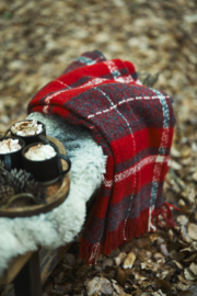 Klippan plaid lamswol Snuggle
