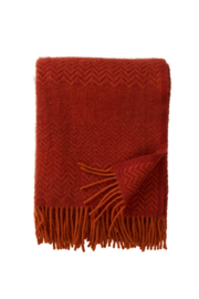 Klippan Wollen plaid Zigzag