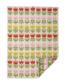 Klippan eco wol wiegdeken Tulip