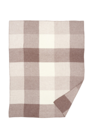 Klippan plaid merino wol & lamswol Field