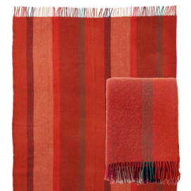 Klippan plaid lamswol Birka Spring