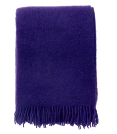 Klippan gotland wollen plaid Gotland plum
