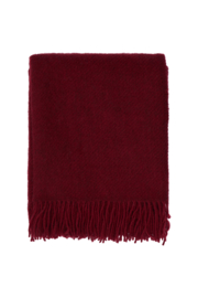 Klippan plaid Gotland burgundy