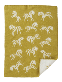 Klippan wiegdeken wol - Pony in 3 kleuren