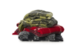 Klippan plaid lamswol Snuggle