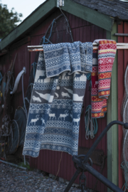 Klippan woondeken eco wol Sarek grey blue