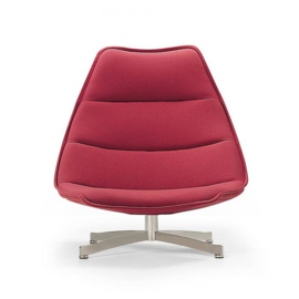 Artifort fauteuil F586 Laag en draaibaar met kruisvoet