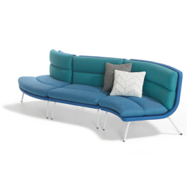 Lande Talks comfortabele koppelbare sofa met rondingen