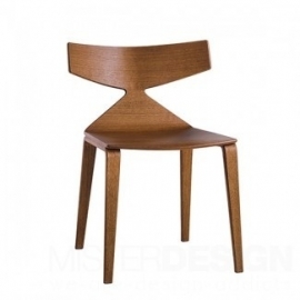 Arper Saya Chair stoel houten poten