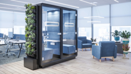 HUSH Twin akoestische dubbele werkplek
