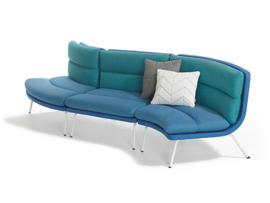 Lande Talks comfortabele koppelbare sofa met rondingen