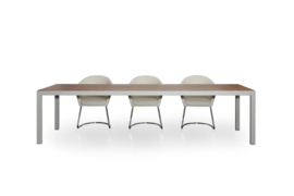 Lande Slick vergadertafel met verzonken blad TOPPER !