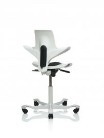 HAG Capisco Puls WHITE edition zadelstoel saddle seat model 8010