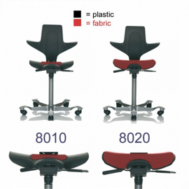 HAG Capisco Puls bureaustoelen model 8010 PETROLEUM Edition