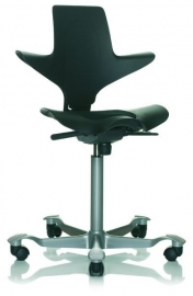 HAG Capisco Puls bureaustoelen model 8010 SEE GREEN Edition