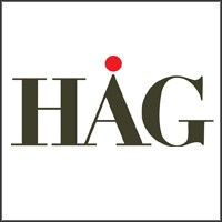 HAG Tribute bureaustoel model 9021 in LEDER COGNAC