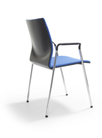 Lande Flow koppelbare en stapelbare zaalstoel