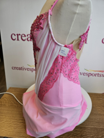 Roze/Wit pakje maat 158/164