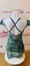 Tye Dye Groen pakje maat XS (verkocht)