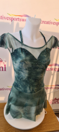 Tye Dye Groen pakje maat XS (verkocht)