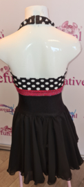 Polka dot halter Jurkje maat 152