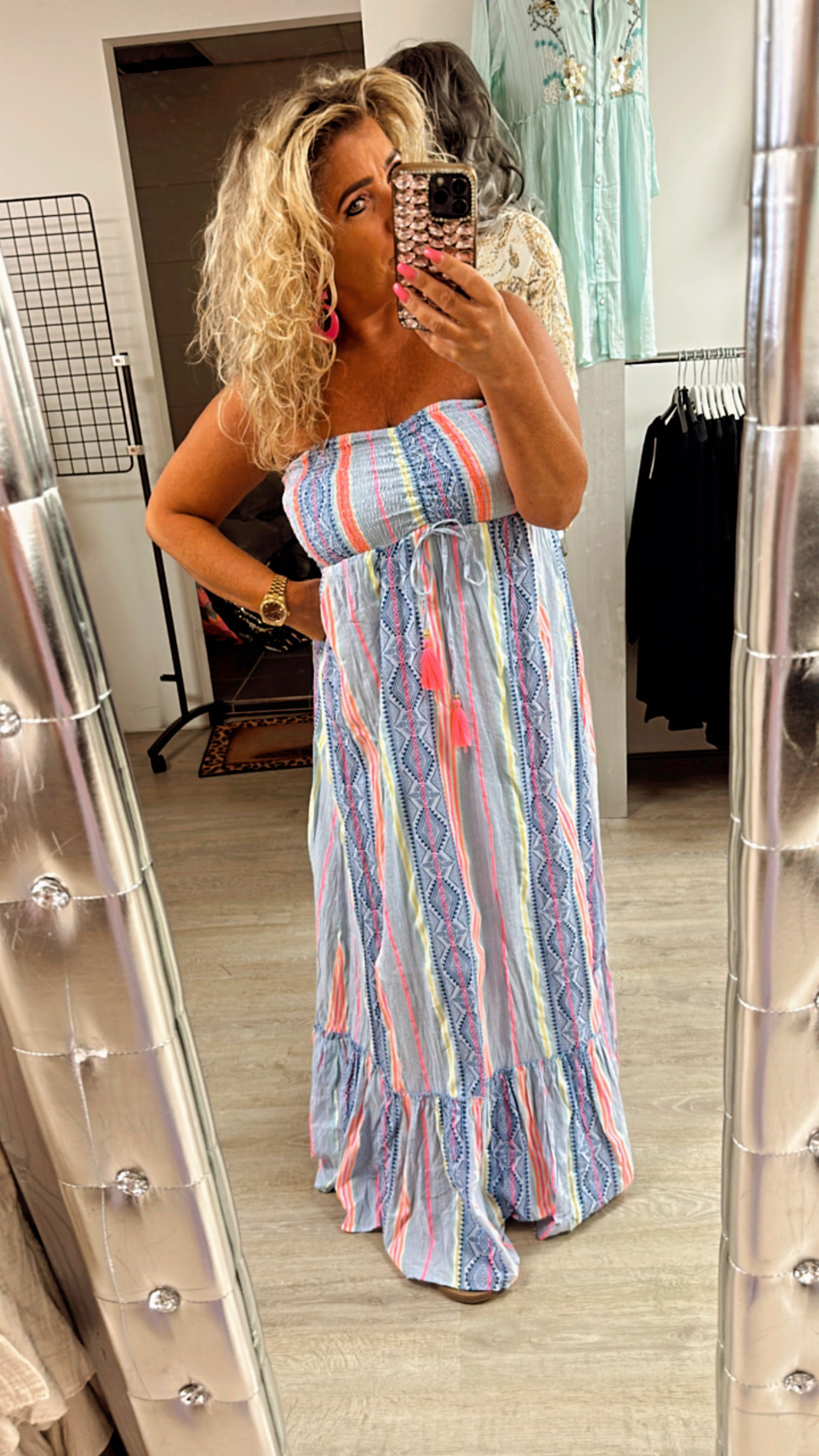 Strapless dress Sina