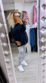 Cheeta print broek