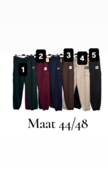 Jog broek label