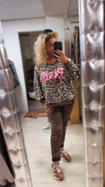 Paris panter sweater