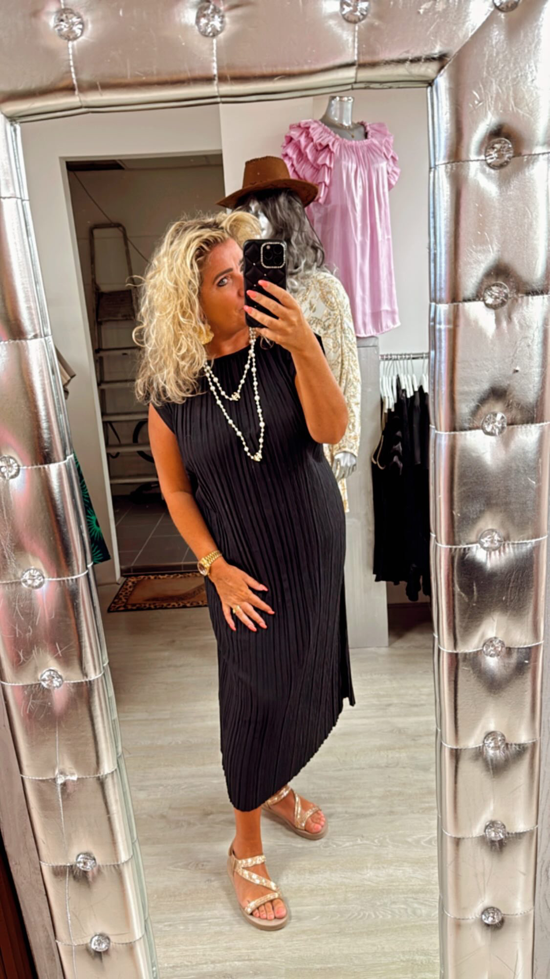 Dress plisse