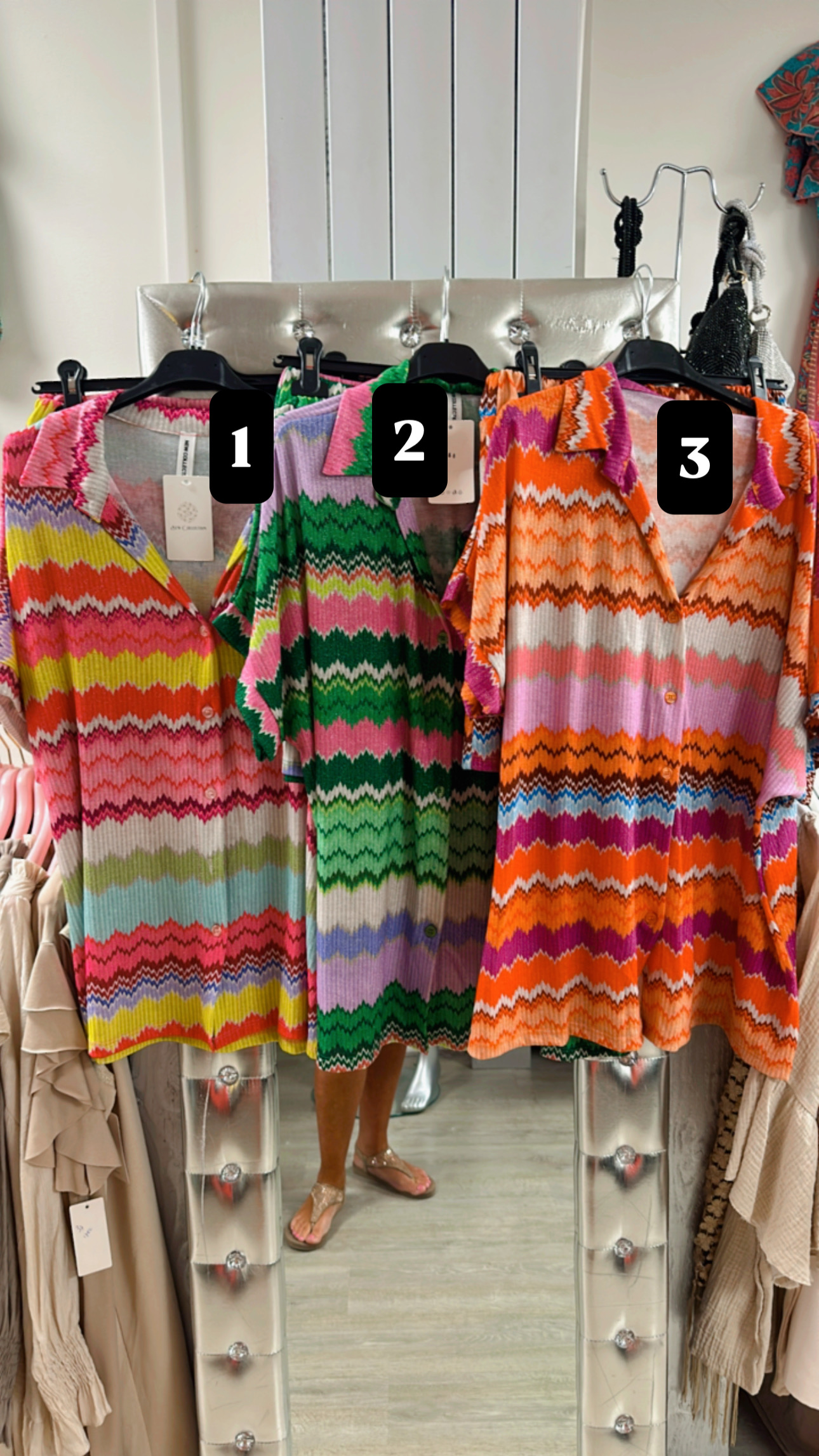 Missoni setje kort