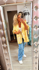 Blazer gele strik