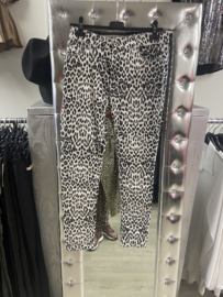 Cheeta print broek