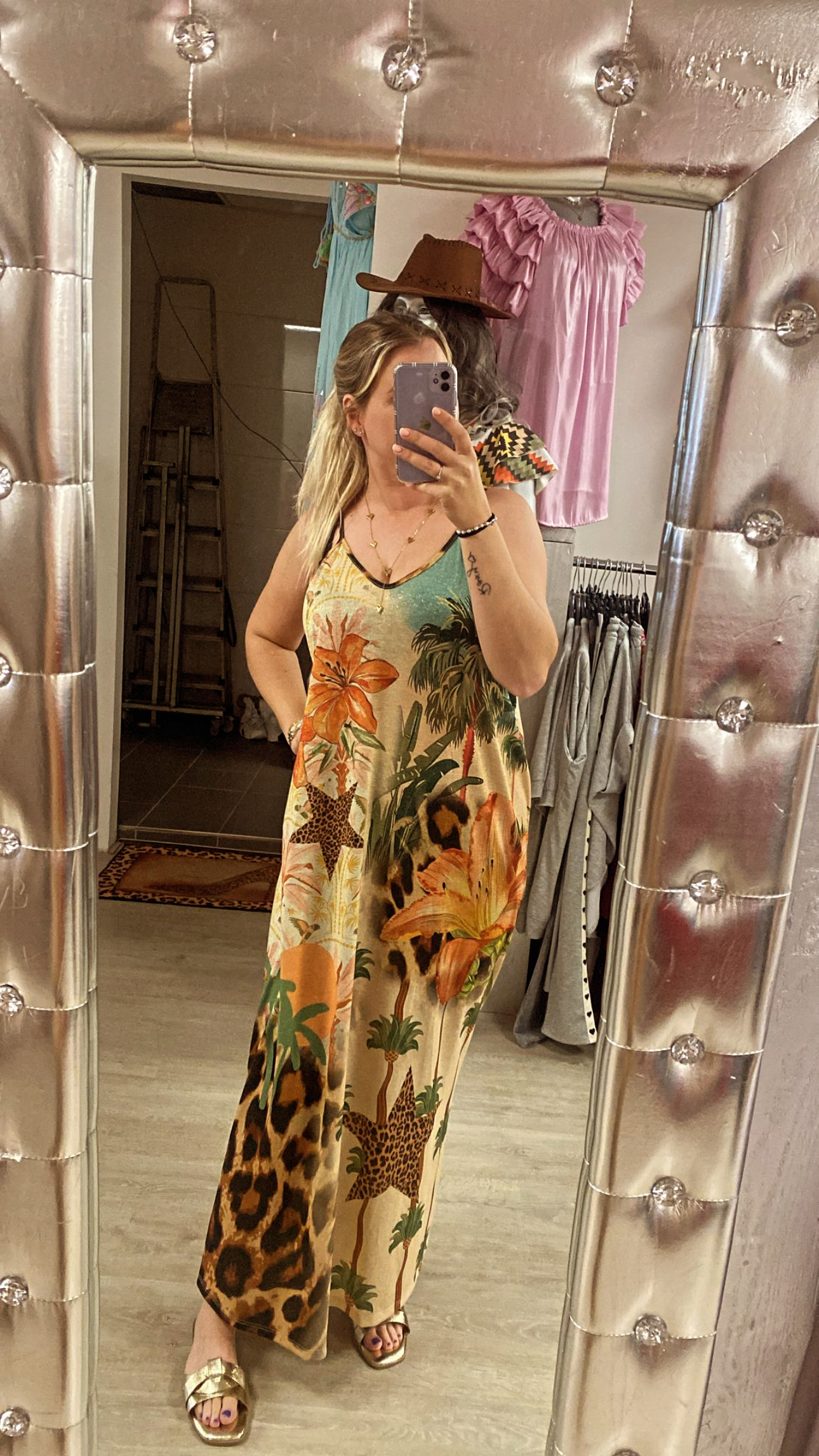 Lurex dress