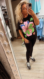 T shirt bloem