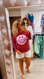 Smiley sweater kleine maat