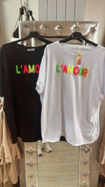 T shirt l’amour