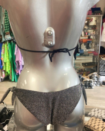 Bikini lurex zilver