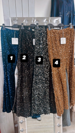 Pailette broek