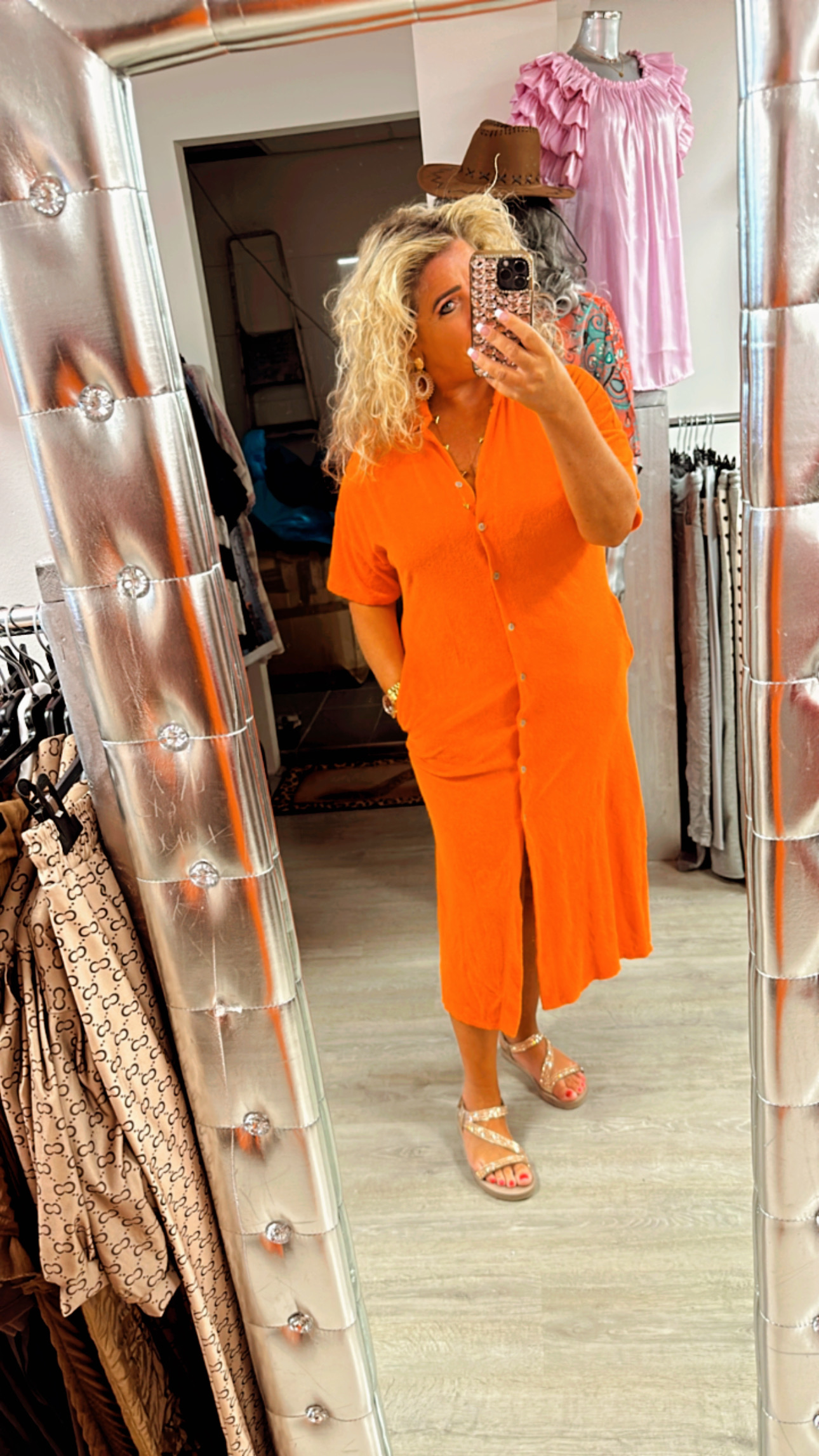 Badstof dress