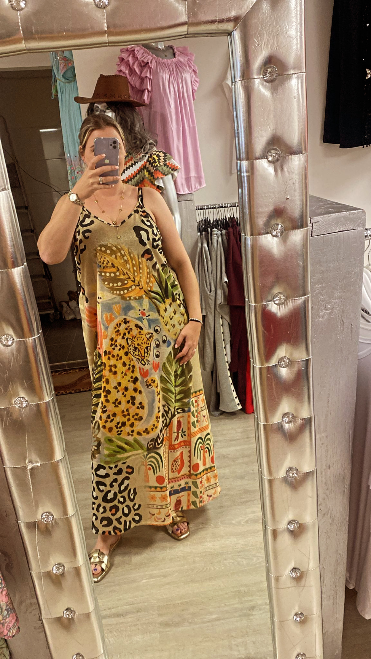 Lurex dress