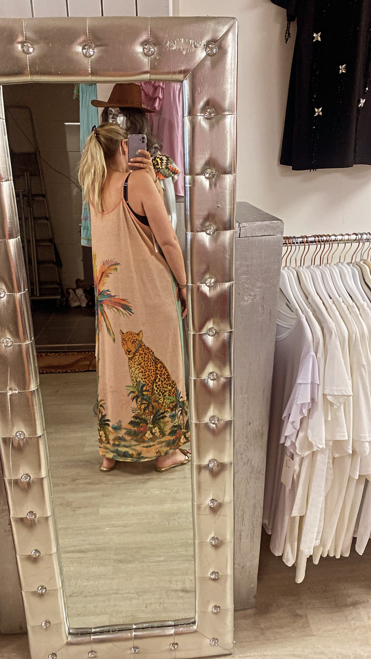 Lurex dress