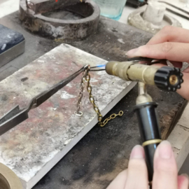 Oorbellen Timeless met creool - MINC