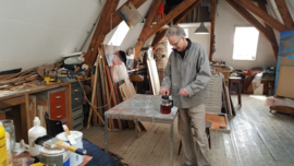 Demonstratie Steendrukken