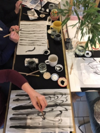 Workshop 'Pruimenbloesem' van Jolanthe Toxopeus