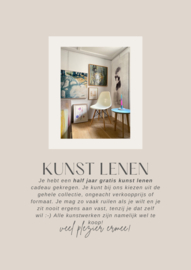 Kunst cadeau-abonnement voor 6 maanden