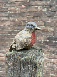 Roodborstje in brons - Ron IJzerman